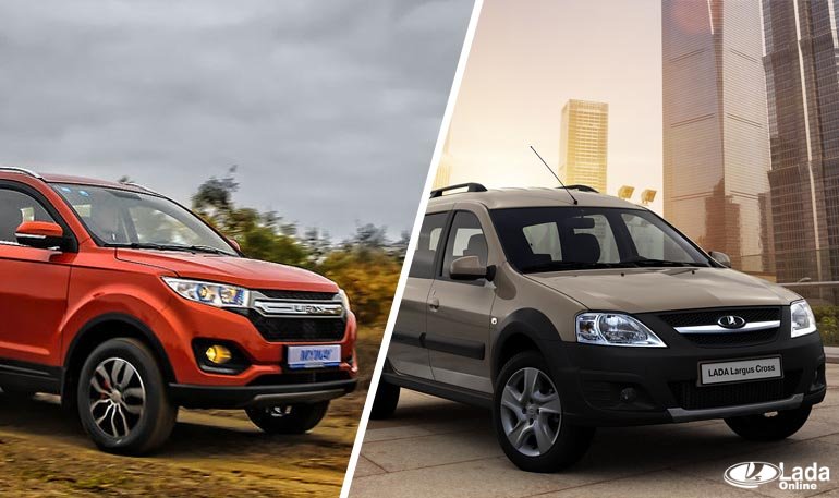 Большое сравнение Lada Largus Cross и Lifan Myway