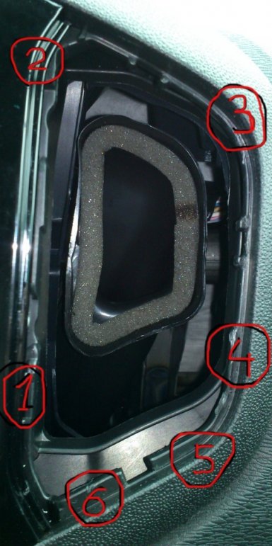 Как снять центральные дефлекторы Lada XRAY