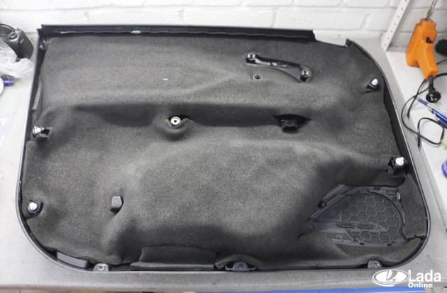 Шумоизоляция дверей Lada Vesta