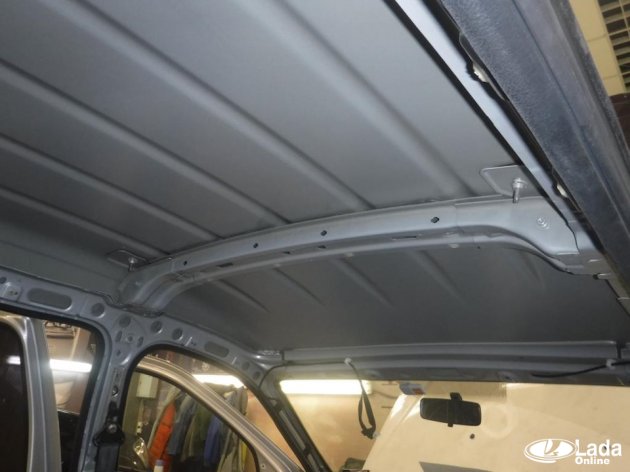 Шумоизоляция потолка Лада Ларгус