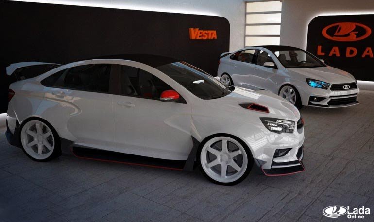 У Lada Vesta появится две новых модификации: LADA Vesta R и LADA Vesta S line
