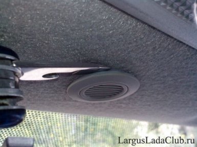 Как снять и разобрать микрофон на Lada XRAY и Largus