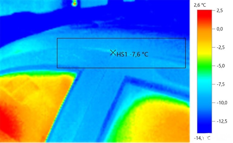 Термография Lada Vesta