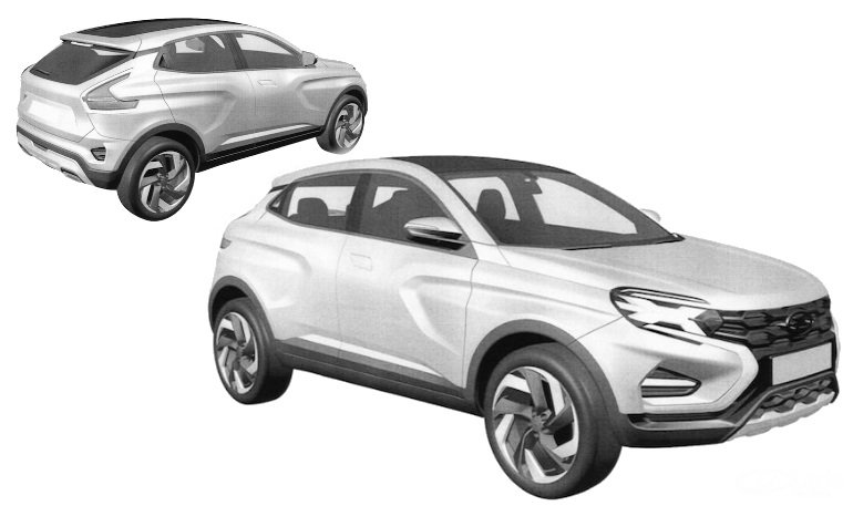 АВТОВАЗ запатентовал дизайн Lada XCODE