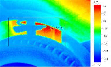 Термография Lada Vesta