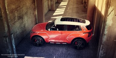 Фото нового поколения Lada 4x4 от дизайнера Дениса Понятова
