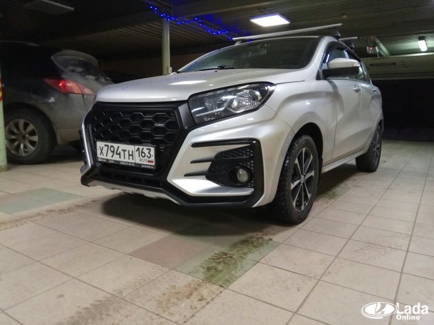 фото тюнинг обвеса от Юрол lada xray