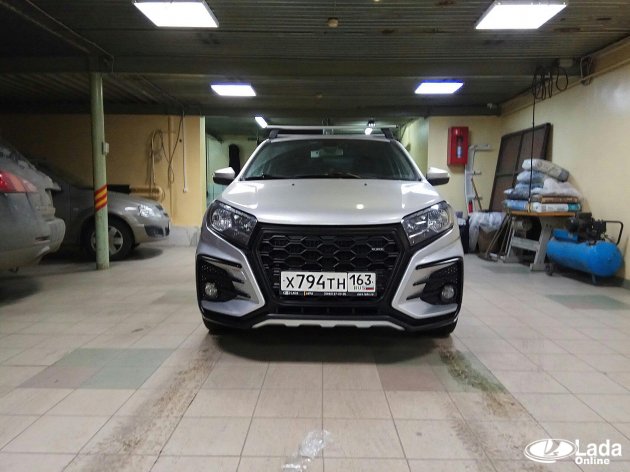 фото тюнинг обвеса от Юрол lada xray