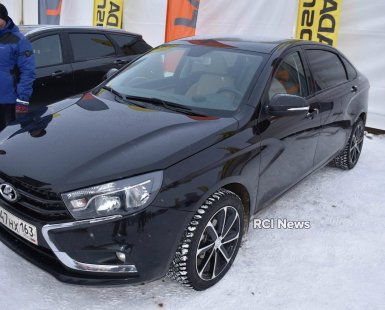 Фото LADA Vesta Signature президента АВТОВАЗа Николя Мора