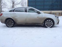 Lada Vesta Sport проходит испытания в Сургуте