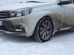 Lada Vesta Sport проходит испытания в Сургуте