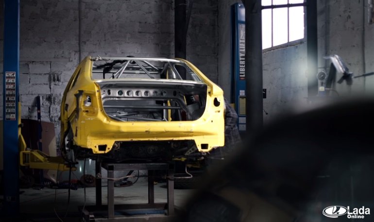 Lada Vesta получит задний привод для участие в чемпионате по дрифту