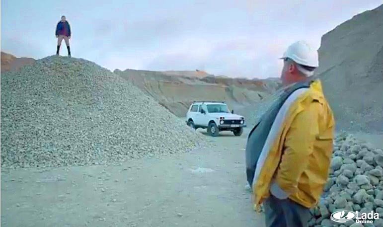 Реклама LADA 4x4 к 40-летию в Германии (видео)