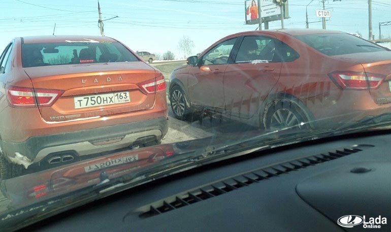АВТОВАЗ тестирует седан Лада Веста Кросс (фото обновлено)