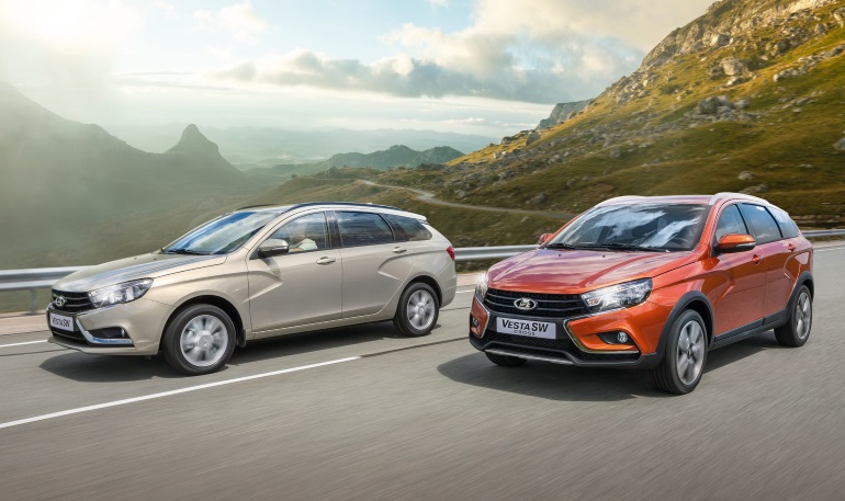 В Казахстане прошел автопробег LADA Vesta SW/CROSS