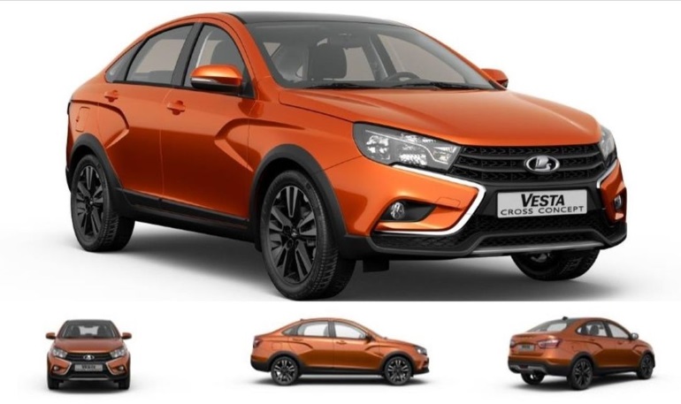 Известна примерная цена и комплектации LADA Vesta Cross Sedan