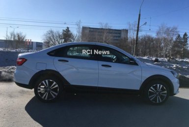 АВТОВАЗ тестирует седан Лада Веста Кросс