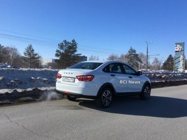 АВТОВАЗ тестирует седан Лада Веста Кросс
