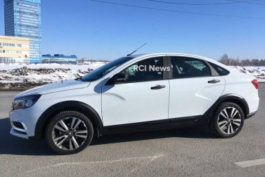 АВТОВАЗ тестирует седан Лада Веста Кросс