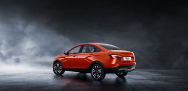 официальные фото седана Lada Vesta Cross