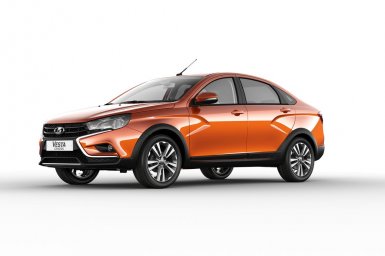 официальные фото седана Lada Vesta Cross