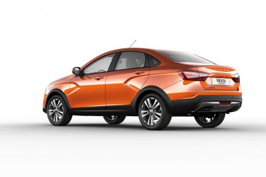 официальные фото седана Lada Vesta Cross