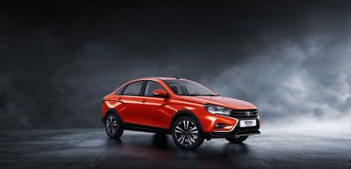 официальные фото седана Lada Vesta Cross