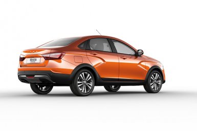 официальные фото седана Lada Vesta Cross