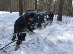 Состоялось соревнование среди внедорожников «Туман 2018»