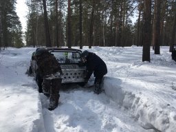 Состоялось соревнование среди внедорожников «Туман 2018»