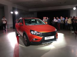 Реальные фото седана Lada Vesta Cross