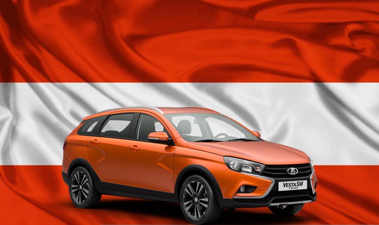 Lada Vesta SW и SW Cross начали продавать в Австрии