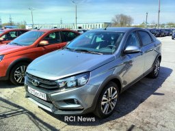 Фото первых серийных седанов Lada Vesta Cross