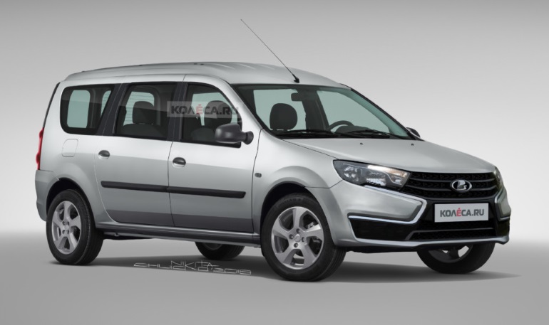 Каким может быть Lada Largus после рестайлинга Каким может быть Lada Largus после рестайлинга