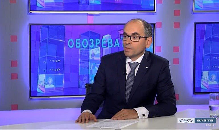 Интервью с новым президентом АВТОВАЗа Ивом Каракатзанисом