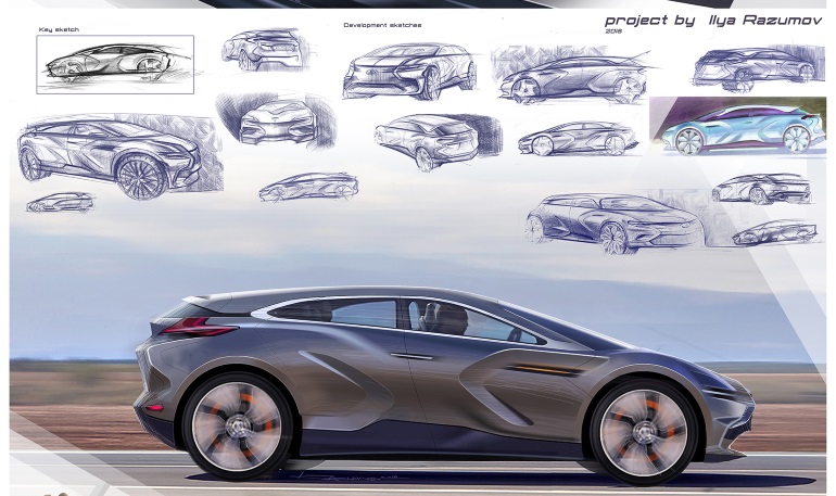 Студенты показали будущий флагман LADA (фото)