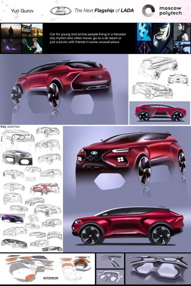 Студенты показали будущий флагман LADA
