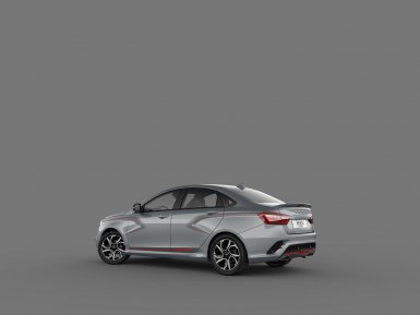 Первые официальные фото серийной Lada Vesta Sport