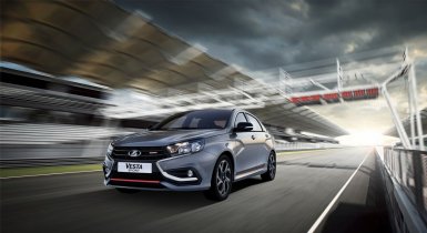 Первые официальные фото серийной Lada Vesta Sport