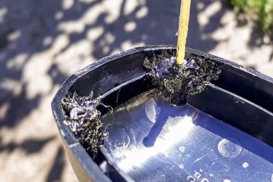 ремонт креплений антенны Лада Веста