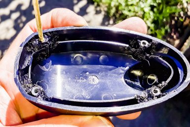 ремонт креплений антенны Лада Веста