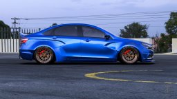 Lada Vesta Widebody kit 2.0