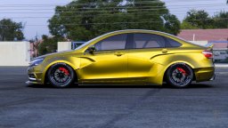 Lada Vesta Widebody kit 2.0