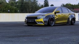 Lada Vesta Widebody kit 2.0