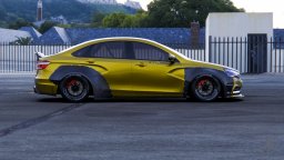 Lada Vesta Widebody kit 2.0