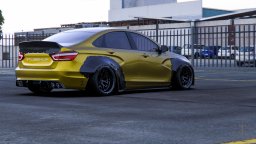 Lada Vesta Widebody kit 2.0