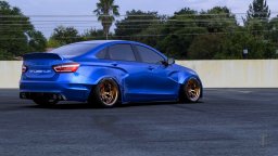 Lada Vesta Widebody kit 2.0