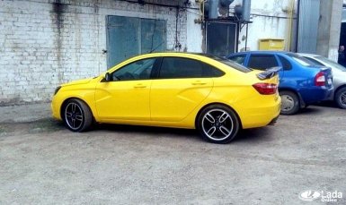 Шпионские фото и видео Lada Vesta Sport