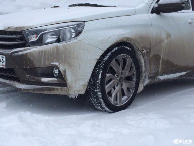 Шпионские фото и видео Lada Vesta Sport