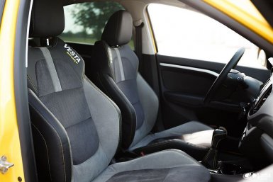 Шпионские фото и видео Lada Vesta Sport